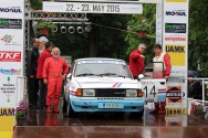 Rallye Český Krumlov: Dojezd do cíle - historici